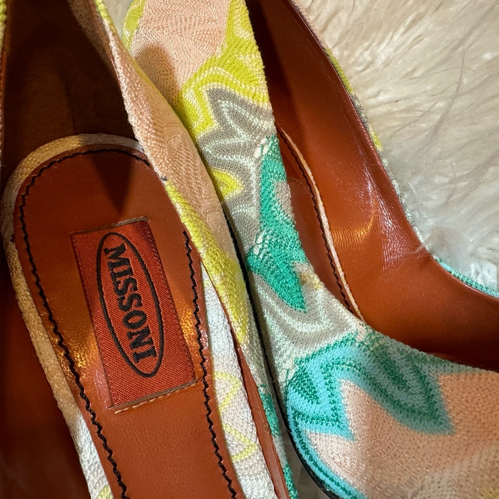 Missoni Heels - Picture 6 of 7